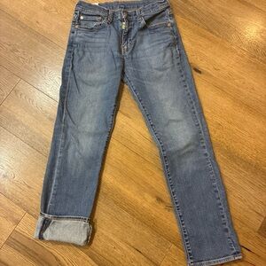 Levi's Classic Blue Straight Leg Jeans